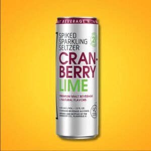 SMIRNOFF SPIKED SPARKLING SELTZER CRANBERRY LIME