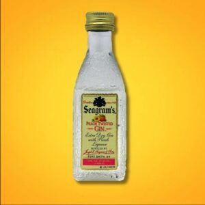 SEAGRAM'S PEACH TWISTED GIN