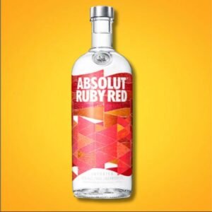ABSOLUT RUBY RED VODKA