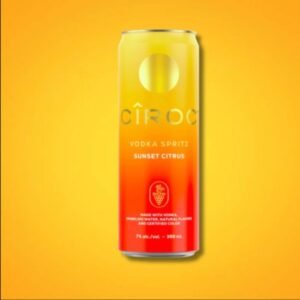 CIROC VODKA SPRITZ SUNSET CITRUS