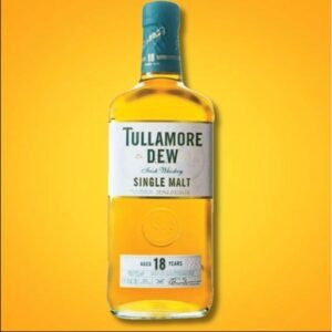 TULLAMORE DEW 18 YEAR SINGLE MALT IRISH WHISKEY