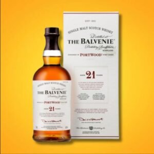 BALVENIE 21 YEAR PORTWOOD SCOTCH - Image 1